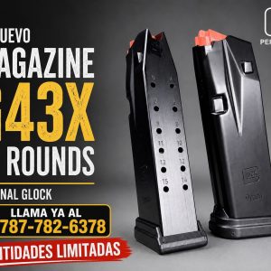 GLOCK 43x / 48 15 Rounds Magazine