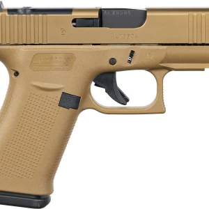 GLOCK 43X MOS COYOTE 9MM 3.41" 10-RD SEMI-AUTO PISTOL
